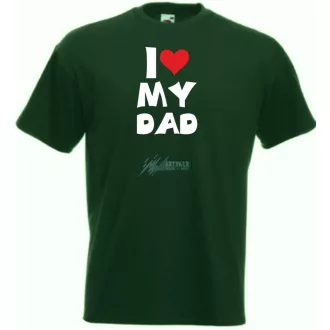 I Love My DAD gyerek rövid ujjú póló