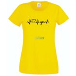 I Love You - EKG női rövid ujjú póló