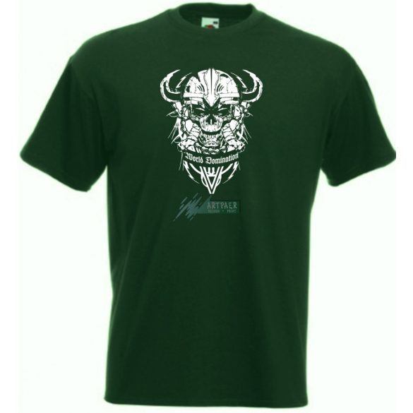 Világuralom - MM World Domination férfi rövid ujjú póló