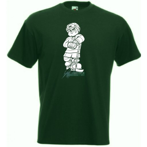 Jéghokis sportoló gyerek rövid ujjú póló