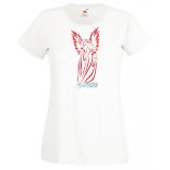 Angyali női rövid ujjú póló