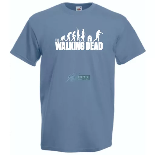 Evolution - Walking Dead férfi rövid ujjú póló