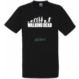 Evolution - Walking Dead férfi rövid ujjú póló