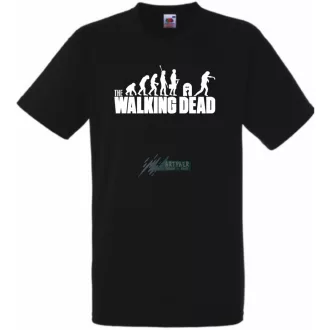Evolution - Walking Dead férfi rövid ujjú póló