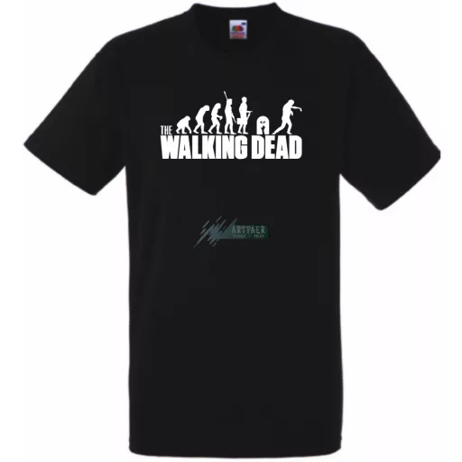 Evolution - Walking Dead férfi rövid ujjú póló