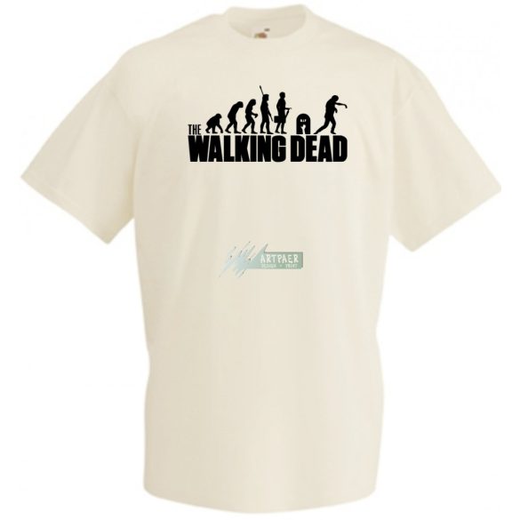 Evolution - Walking Dead férfi rövid ujjú póló