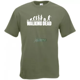 Evolution - Walking Dead férfi rövid ujjú póló