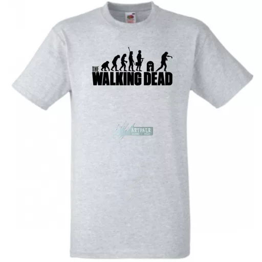 Evolution - Walking Dead férfi rövid ujjú póló
