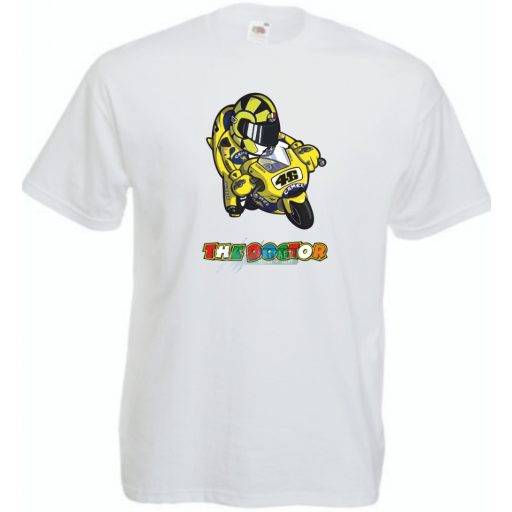 Motor Sport fan Doctor V Rossi gyerek rövid ujjú póló