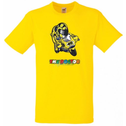 Motor Sport fan Doctor V Rossi gyerek rövid ujjú póló