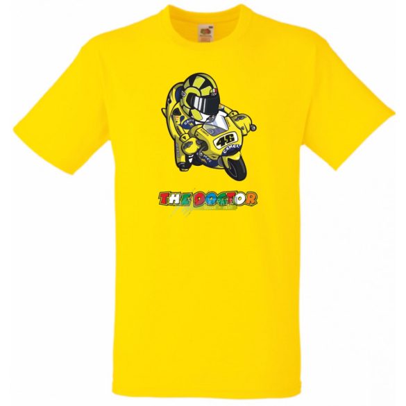 Motor Sport fan Doctor V Rossi gyerek rövid ujjú póló