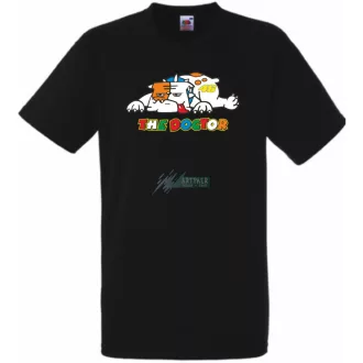 Motor Sport fan Doctor Kutya gyerek rövid ujjú póló