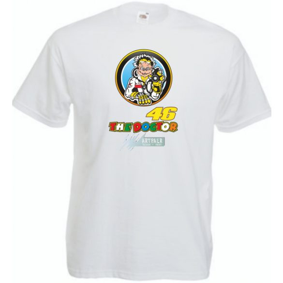 Motor Sport fan Doctor Rossi gyerek rövid ujjú póló