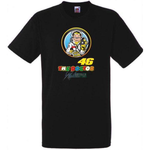 Motor Sport fan Doctor Rossi gyerek rövid ujjú póló