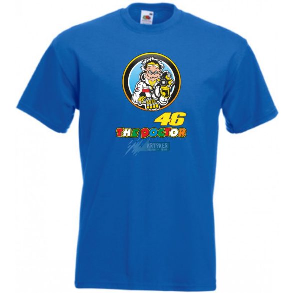 Motor Sport fan Doctor Rossi gyerek rövid ujjú póló