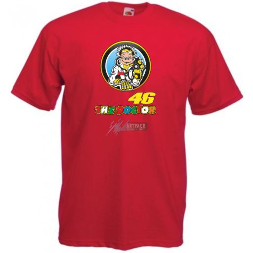 Motor Sport fan Doctor Rossi gyerek rövid ujjú póló