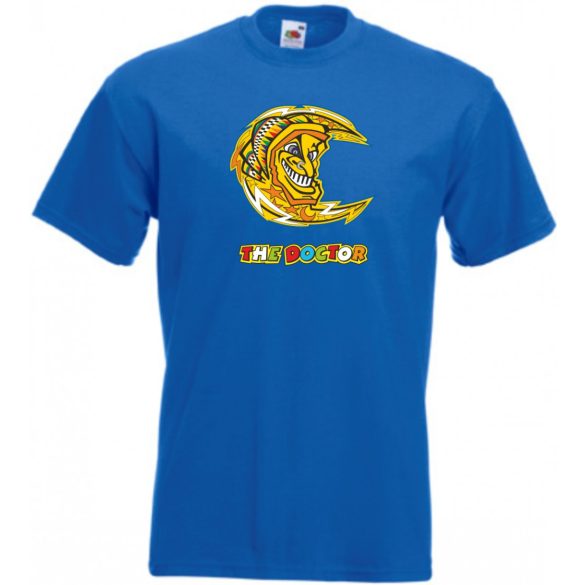 Motor Sport fan Doctor V Rossi Nap férfi rövid ujjú póló