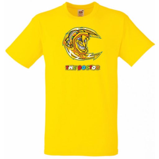 Motor Sport fan Doctor V Rossi Nap férfi rövid ujjú póló