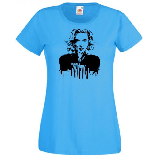 Hősök Black Widow minima női rövid ujjú póló