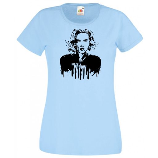 Hősök Black Widow minima női rövid ujjú póló