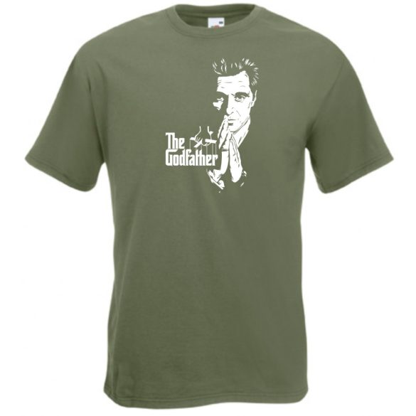 Keresztapa - Al Pacino stencil férfi rövid ujjú póló