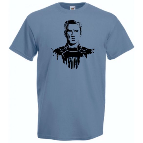Hősök Cap'N America minima férfi rövid ujjú póló