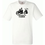 Humor - Easy Vader férfi rövid ujjú póló