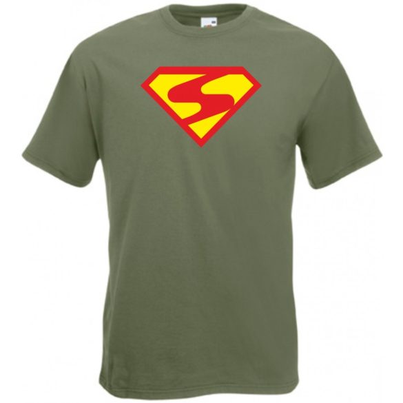 Retro Humor Super Trabant férfi rövid ujjú póló