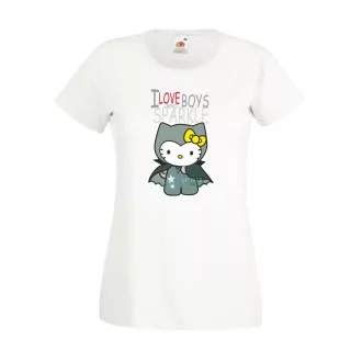 Hello Kitty Vámpír női rövid ujjú póló