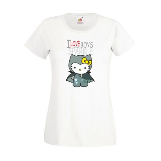 Hello Kitty Vámpír női rövid ujjú póló