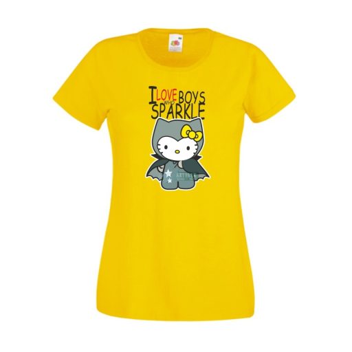 Hello Kitty Vámpír női rövid ujjú póló