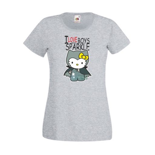 Hello Kitty Vámpír női rövid ujjú póló