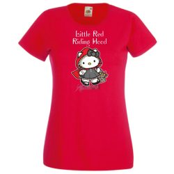 Hello Kitty Piroska női rövid ujjú póló