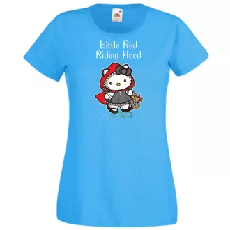 Hello Kitty Piroska női rövid ujjú póló