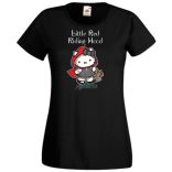 Hello Kitty Piroska női rövid ujjú póló