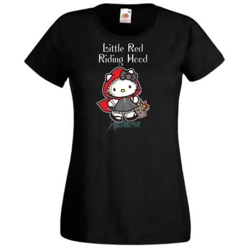 Hello Kitty Piroska női rövid ujjú póló