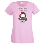 Hello Kitty Piroska női rövid ujjú póló