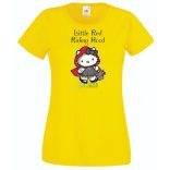 Hello Kitty Piroska női rövid ujjú póló