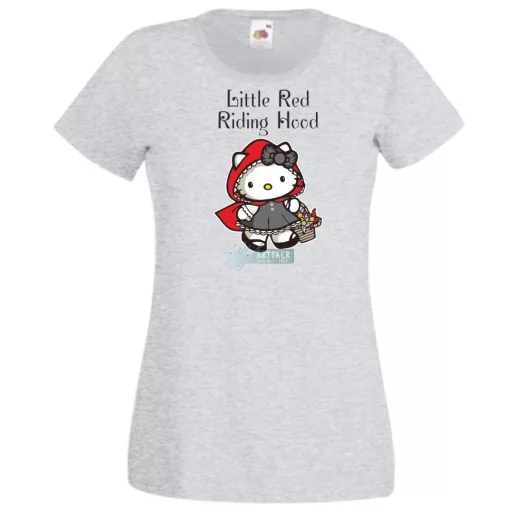 Hello Kitty Piroska női rövid ujjú póló