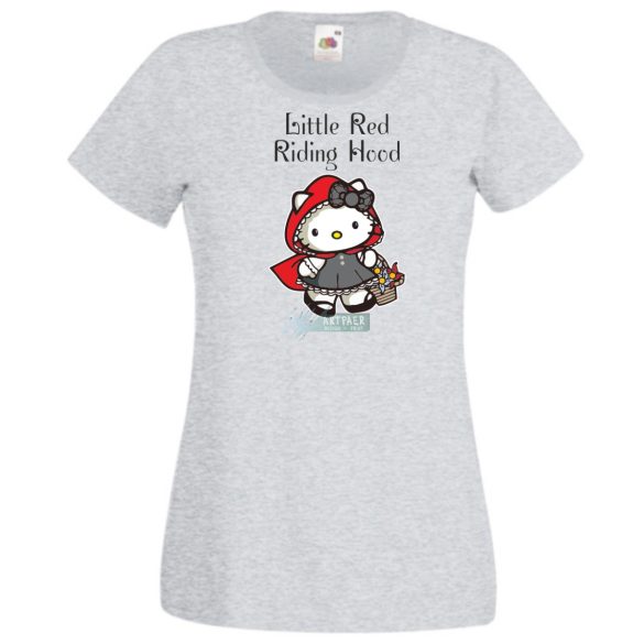 Hello Kitty Piroska női rövid ujjú póló