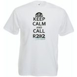 Keep Calm and Call R2D2 gyerek rövid ujjú póló