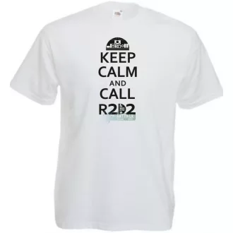 Keep Calm and Call R2D2 gyerek rövid ujjú póló