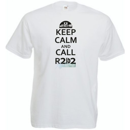 Keep Calm and Call R2D2 gyerek rövid ujjú póló
