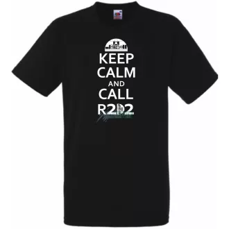 Keep Calm and Call R2D2 gyerek rövid ujjú póló