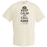 Keep Calm and Call R2D2 gyerek rövid ujjú póló