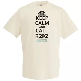 Keep Calm and Call R2D2 gyerek rövid ujjú póló