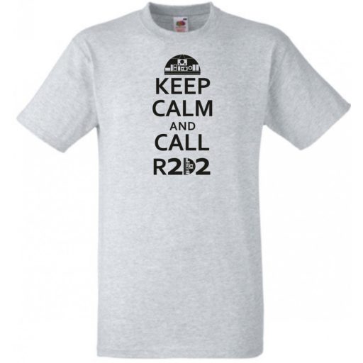 Keep Calm and Call R2D2 férfi rövid ujjú póló