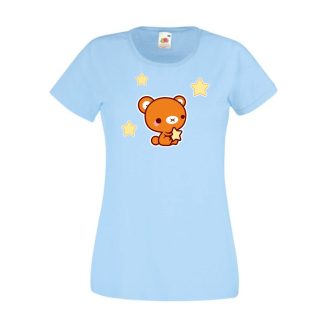 Kicsikék - Maci női rövid ujjú póló