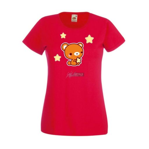 Kicsikék - Maci női rövid ujjú póló