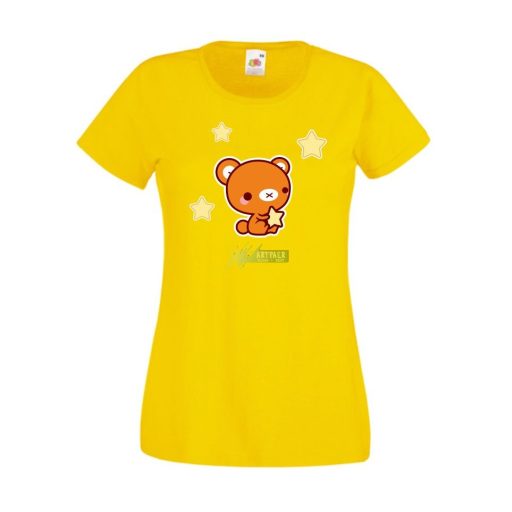 Kicsikék - Maci női rövid ujjú póló